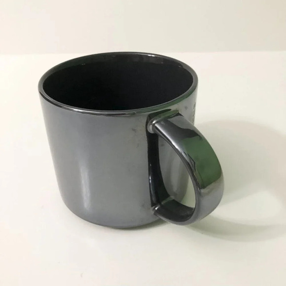 2013 Starbucks Gun Metal Gray Metallic Mug  14 oz Coffee Cup - Picture 5 of 10